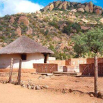 A thatched hut in Limpopo