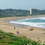 Umtentweni beach on the south coast